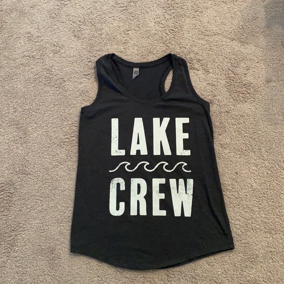 🚤 Instant Message Racerback Tank Top Size S 🚤 - Picture 3 of 16